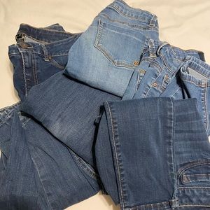 Lot of Indigo Rain and ReWash Jeans 6 pairs!!